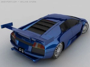 lamborghini murcielago r-gt 3D Model