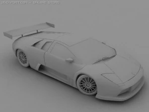 lamborghini murcielago r-gt 3D Model