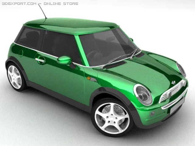 mini-cooper Modelo 3D .c4d .max .obj .3ds .fbx .stl .blend