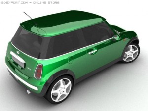 mini cooper Modelo 3D