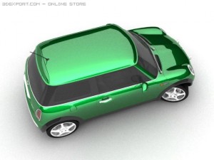 mini cooper Modelo 3D