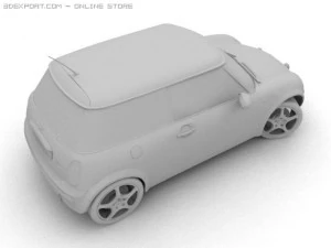 mini-cooper Modelo 3D