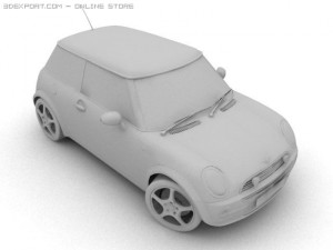 mini cooper Modelo 3D
