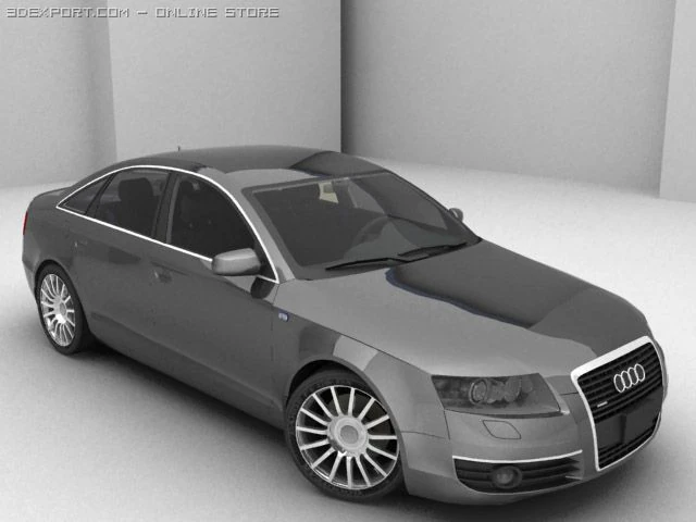 audi a6 Modelo 3D .c4d .max .obj .3ds .fbx .stl .blend 