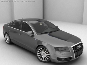 audi a6 Modelo 3D