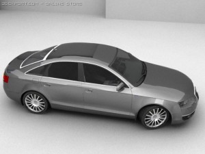 audi a6 3D Model