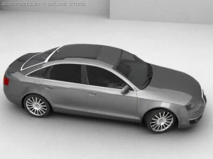 audi a6 Modelo 3D