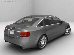 audi a6 Modelo 3D