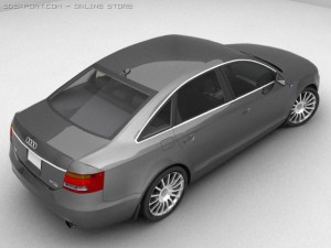 audi a6 3D Model