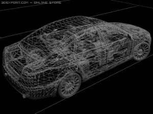 audi a6 Modelo 3D