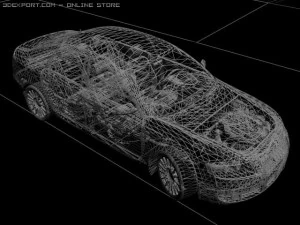 audi a6 Modelo 3D