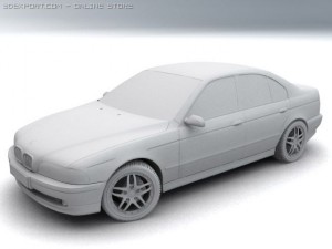 bmw 523i Modelo 3D