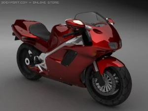 honda nr 750 3D Model