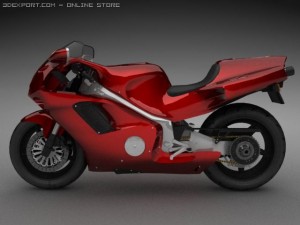 honda nr 750 3D Модель
