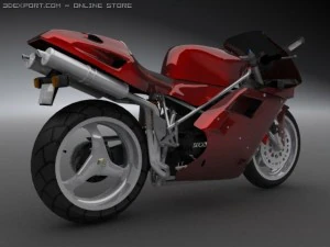 ドゥカティ 916 3Dモデル