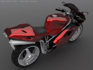 ducatti 916 3D Model