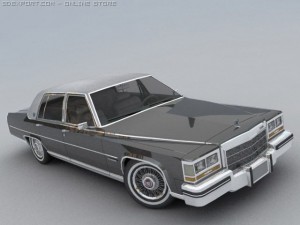 cadillac fleetwood brougham 3D Model