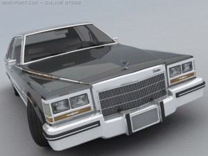 cadillac fleetwood brougham Modelo 3D