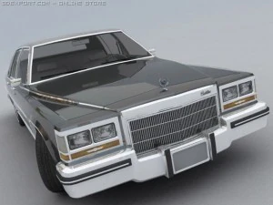 cadillac fleetwood brougham 3D Model