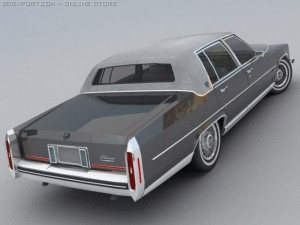 cadillac fleetwood brougham Modelo 3D