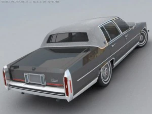 cadillac fleetwood brougham 3D Model