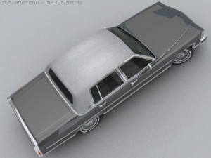 cadillac fleetwood brougham Modelo 3D