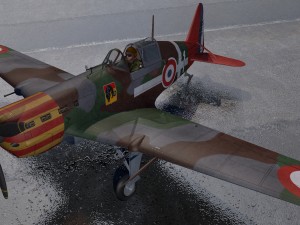 morane saulnier ms-406 c1 3D Model