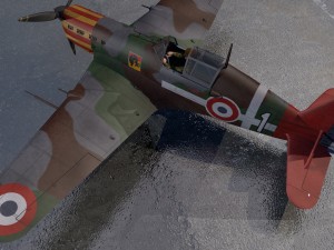 morane saulnier ms-406 c1 Modèle 3D