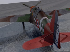 morane saulnier ms-406 c1 Modèle 3D