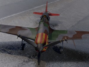 morane saulnier ms-406 c1 Modèle 3D