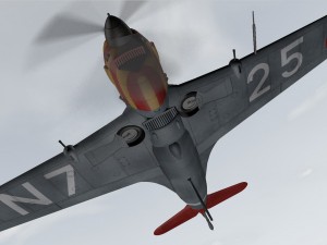 morane saulnier ms-406 c1 Modèle 3D