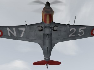 morane saulnier ms-406 c1 Modèle 3D