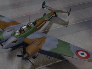 potez 631 Modèle 3D