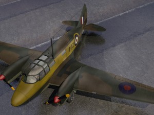 airspeed as10 oxford mk-1 Modello 3D
