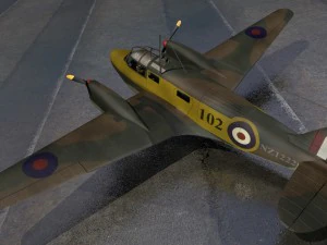 airspeed as10 oxford mk-1 3D Model