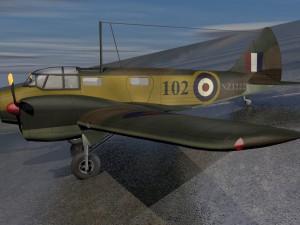 airspeed as10 oxford mk-1 3D Model