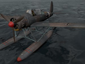 arado ar-196a-3 Modello 3D