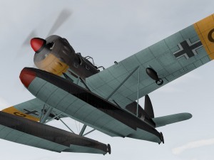 arado ar-196a-3 Modèle 3D