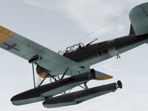 arado ar-196a-3 Modèle 3D