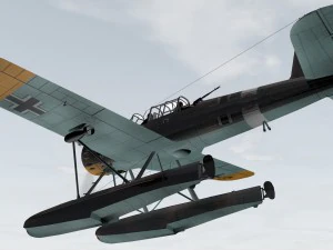 arado ar-196a-3 3D Model