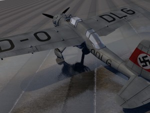 arado ar-198 Modello 3D