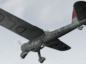arado ar-198 Modello 3D