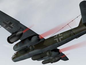 arado ar-234 b-2 blitz 3D 모델
