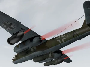 arado ar-234 b-2 blitz 3D Model