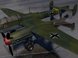 arado ar-240 a-02 Modèle 3D