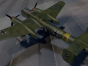 arado ar-240 a-02 3D Model