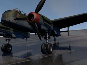 arado ar-240 a-02 3D Model