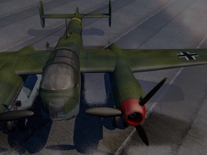 arado ar-240 a-02 Modelo 3D