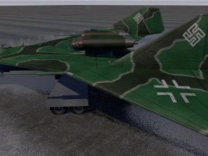 arado e555-1 3D Model