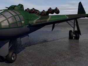 arado e555-1 3D Model